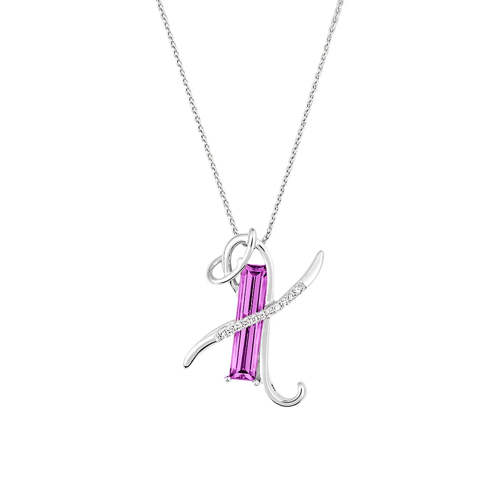Initial Pendant Letter X - Image 8