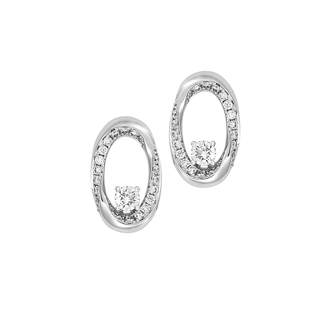 Lab Grown Diamond Fashion Earrings