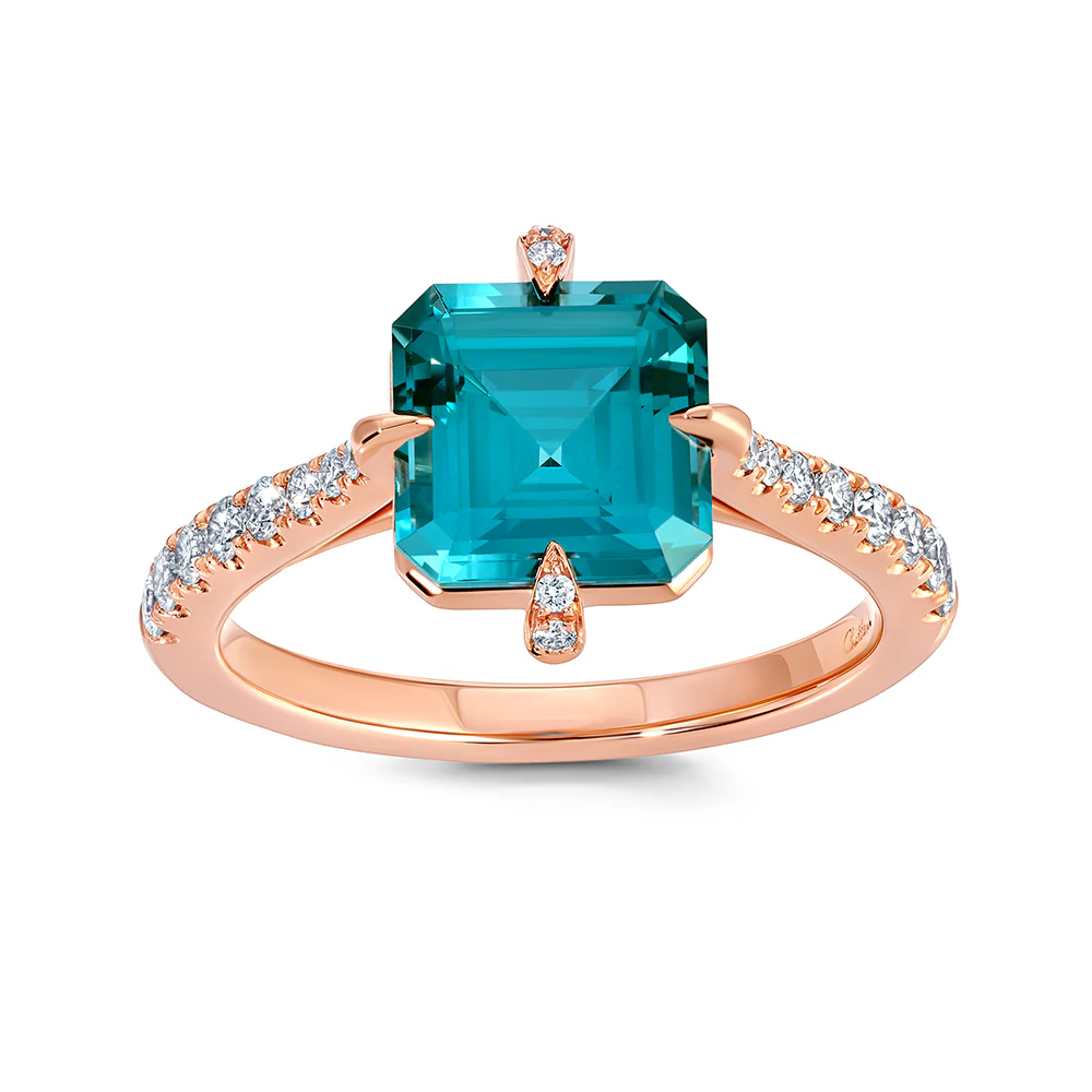 Paraiba Colored Spinel Ring