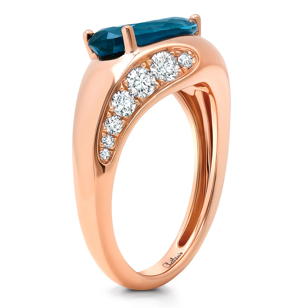 Paraiba Colored Spinel Ring - Image 3