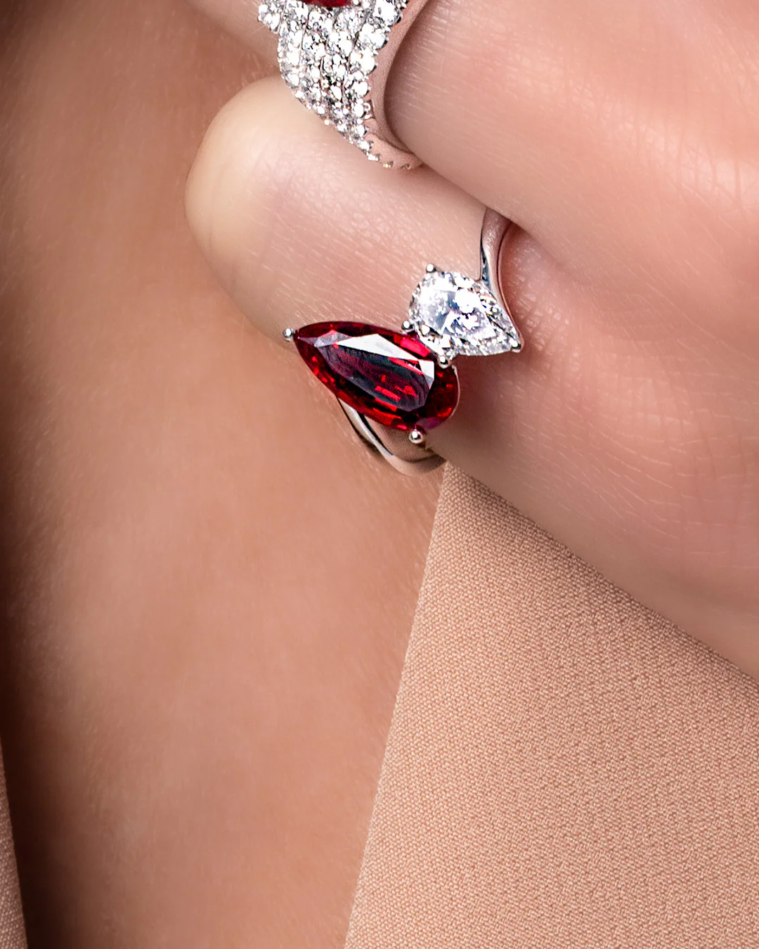 Ruby & Diamond Ring - Image 3